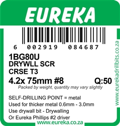 1BG80 - Drywall Screw T3 -1BG80_label_T